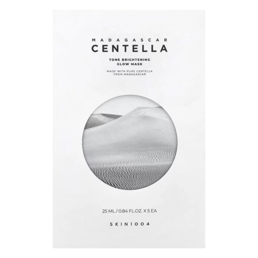 Máscara Facial Skin1004 Madagascar Centella Tone Brightening - 5 Unidades
