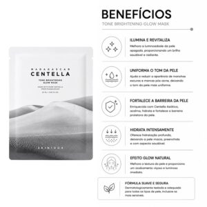 Máscara Facial Skin1004 Madagascar Centella Tone Brightening - 5 Unidades - Imagen 4