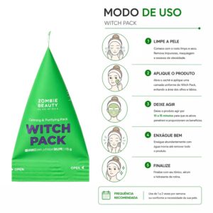 Máscara Facial SKIN1004 Zombie Beauty Witch Pack - Imagen 5