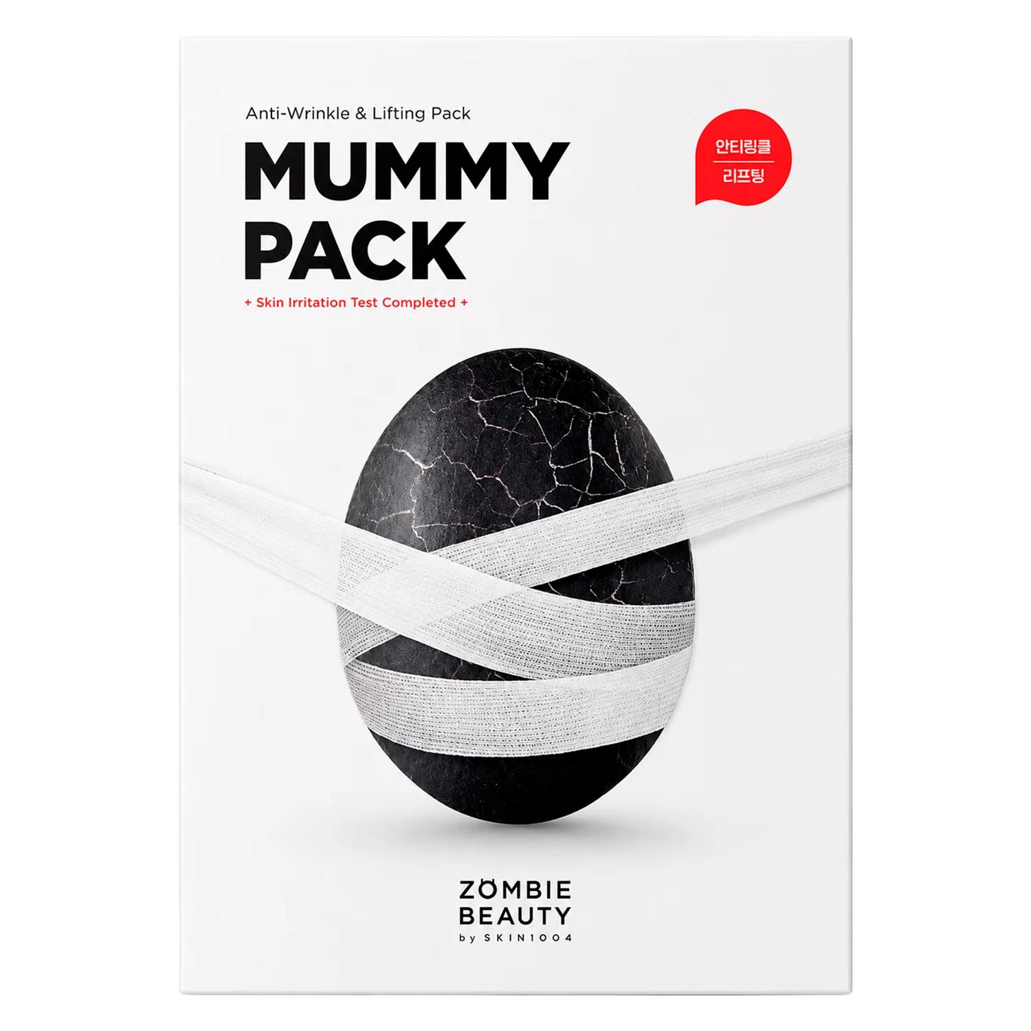 Máscara Facial SKIN1004 Zombie Beauty Mummy Pack & Activator - 8 Unidades