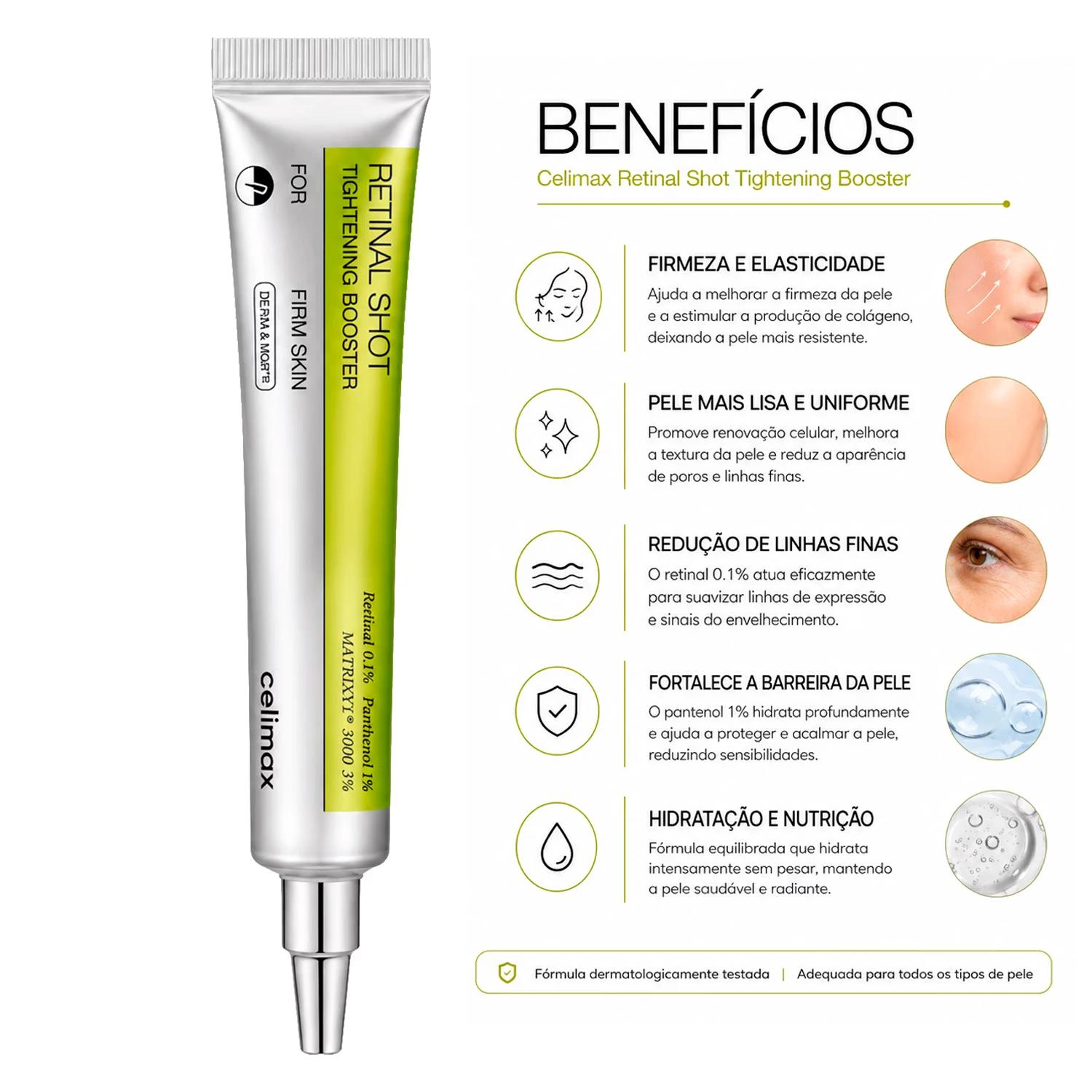 Sérum Facial Celimax The Vita-a Retinal Shot Tightening Booster 15ml - Imagen 4