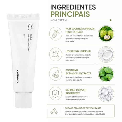 Alternative view of Creme Facial Reparador Celimax The Real Noni Energy Repair 50ml