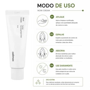 Creme Facial Reparador Celimax The Real Noni Energy Repair 50ml - Imagen 4