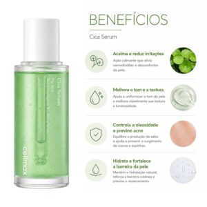 Sérum Facial Celimax The Real Cica Niacinamide AC Calming 40ml - Imagen 3