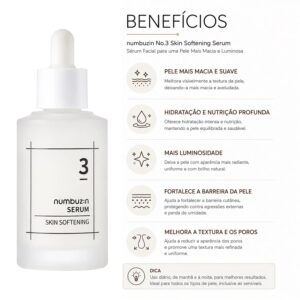 Sérum Facial Numbuzin No. 3 Skin Softening 50ml - Imagen 3