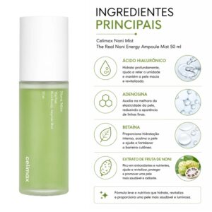 Sérum Facial Celimax Noni Ampoule Calming + Radiance Jumbo 50ml - Imagen 2