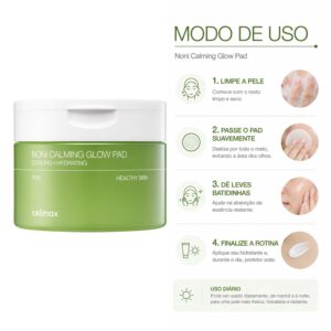 Pads Faciales Celimax Noni Calming Glow - 50 Unidades - Imagen 4