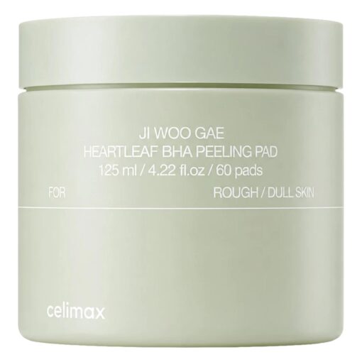 Pads Faciales Celimax Ji Woo Gae Heartleaf Bha Peeling - 60 Unidades