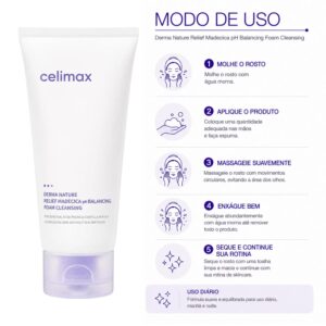 COS Limpieza FACIAL CELIMAX DERMA NATURE RELIEF MADECICA PH BALAN 150ML - Imagen 4