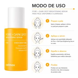 Celimax Pore + Sérum Dark Spot Brightening 30ml - Imagen 4