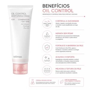 Creme Facial Celimax Oil Control Moisturizing 80ml - Imagen 3