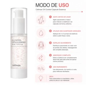 Esencia Facial Celimax Oil Control Capsule Essence 30ml - Imagen 4