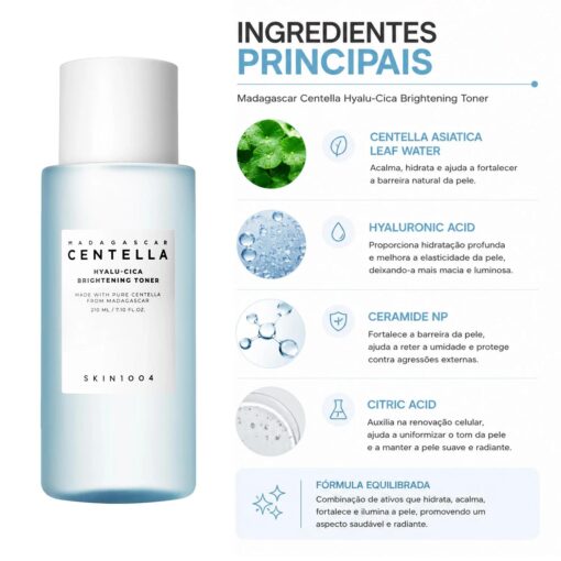 Alternative view of Tónico Facial SKIN1004 Madagascar Centella Hyalu-Cica Brightening 210ml