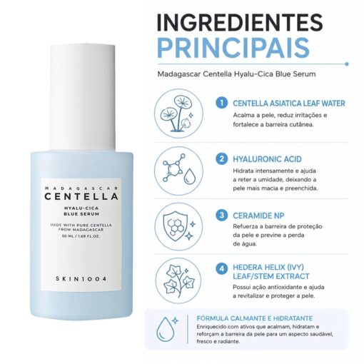 Alternative view of Sérum Facial Madagascar Centella Hyalu-Cica Blue 50ml