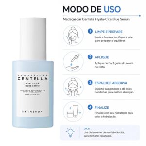 Sérum Facial Madagascar Centella Hyalu-Cica Blue 50ml - Imagen 4