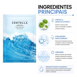 Máscara Facial SKIN1004 Madagascar Centella Hyalu-Cica Hydrating - 1 Unidad - Imagen 2