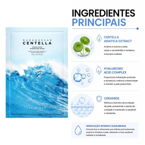 Alternative view of Máscara Facial SKIN1004 Madagascar Centella Hyalu-Cica Hydrating - 1 Unidad