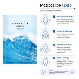 Máscara Facial SKIN1004 Madagascar Centella Hyalu-Cica Hydrating - 1 Unidad - Imagen 4
