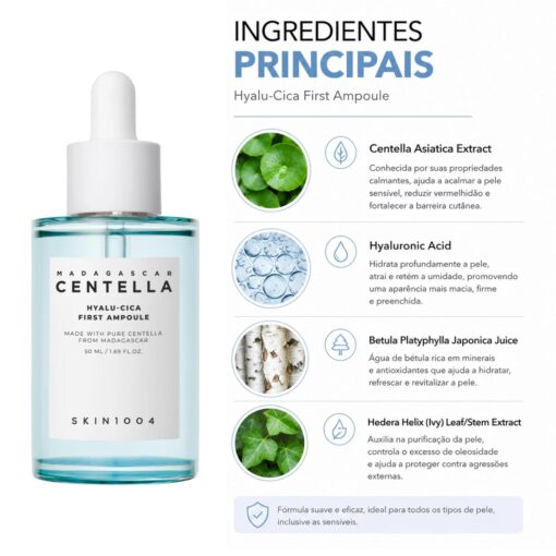 Alternative view of Sérum Facial SKIN1004 Madagascar Centella Hyalu-Cica First Ampoule 50ml