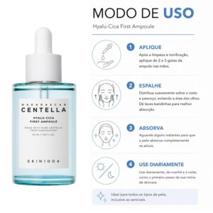 Sérum Facial SKIN1004 Madagascar Centella Hyalu-Cica First Ampoule 50ml - Imagen 4