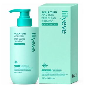 Shampoo LILYEVE Scalp Turn Cica PDRN Deep Clean 500ml