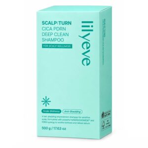 Shampoo LILYEVE Scalp Turn Cica PDRN Deep Clean 500ml - Imagen 3