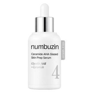 Sérum Facial Numbuzin No.4 Ceramide AHA GLazed Skin Prep 30ml