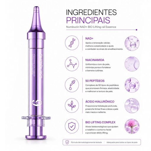 Alternative view of Creme Para Os Ojos Numbuzin No.9 Nad+ Retinol Volumetox Eye Cream 10ml