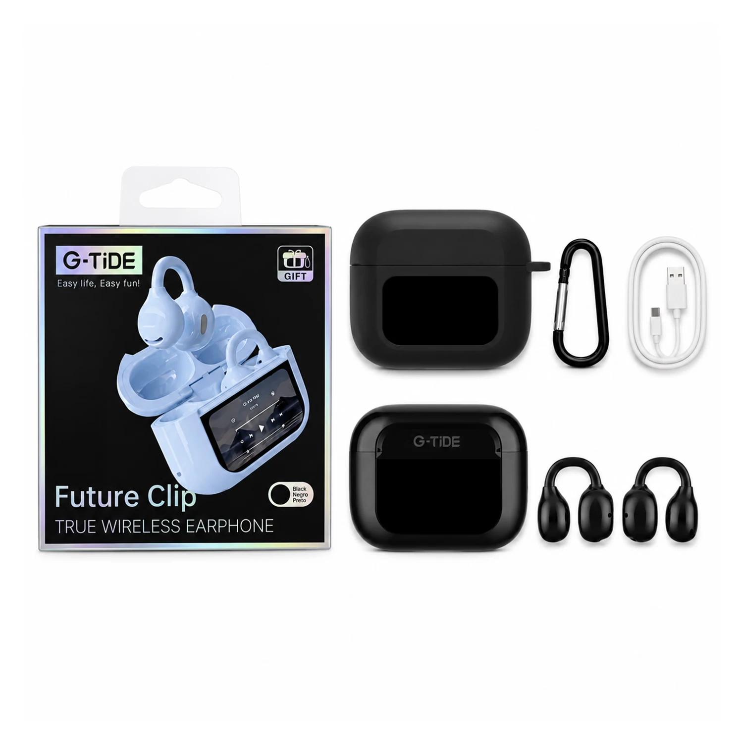 Auriculares G-tide Future Clip Wireless - Negro - Imagen 3
