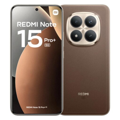 Smartphone Xiaomi Redmi Note 15 Pro+ 5g Global 512gb 12gb Ram Dual Sim Pantalla 6.83" - Marrón (lacre Pequeño)