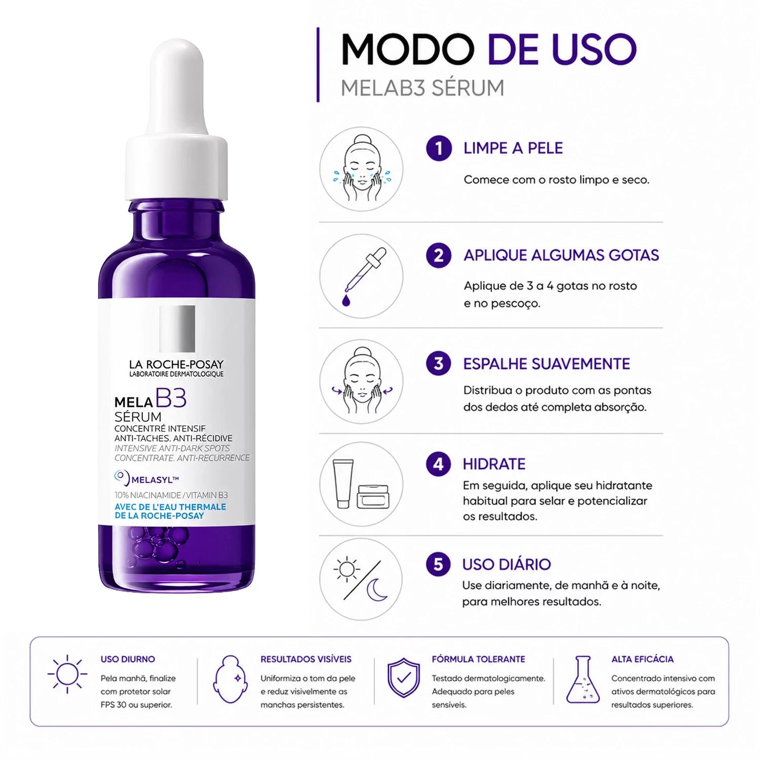 Sérum Facial La Roche Posay Mela B3 30ml - Imagen 4