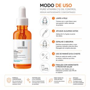 Sérum Facial La Roche Posay Pure Vitamin C12 30ml - Imagen 4