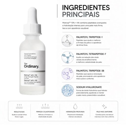 Alternative view of Sérum Facial The Ordinary Matrixyl 10% + Hyaluronic 30ml