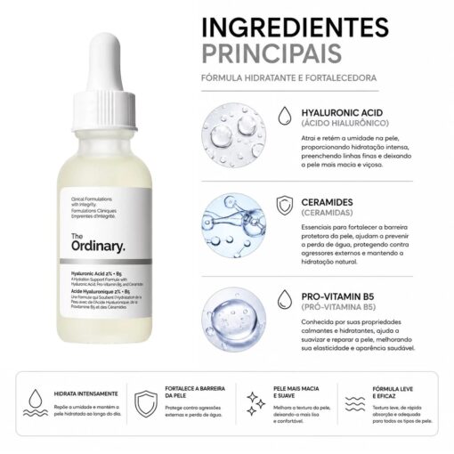 Alternative view of Sérum Facial The Ordinary Hyaluronic Acid 2% + B5