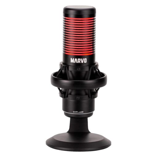 Micrófono Marvo Mic-07bk Usb Blast 60 Black