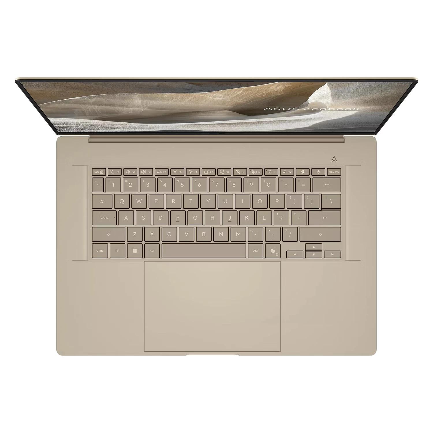 Notebook ASUS Zenbook A16 Snapdragon X2 Elite Xtreme 48GB RAM 1TB SSD Tela 16" 2K OLED Touch Windows 11 Inglês Bege - UX3607OA - Imagen 3
