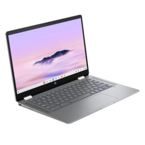 Notebook Hp Chromebook X360 Intel N100 4gb Ram 64gb Enmc Pantalla 14" Hd Touch Chromeos Azul - 14b-cd0013dx - Imagen 3