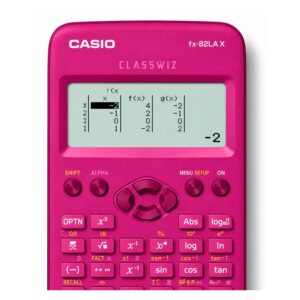 Calculadora Científica Casio FX-82LAX-PK-W-DH 12 Dígitos - Rosa - Imagen 2