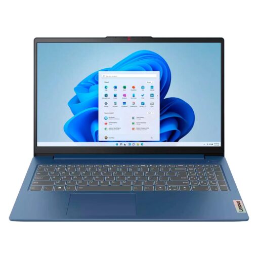 Notebook Lenovo Ideapad Slim 3 Amd Ryzen 5-40 8gb Ram 512gb Ssd Pantalla 15.6" Full Hd Windows 11 Inglés Azul - 82xq012hus