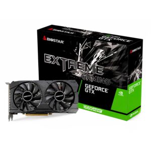 Placa De Video Biostar Extrene Gaming Nvidia Geforce Rtx-1660 Super 6gb Gddr6 - Vn1666sf69