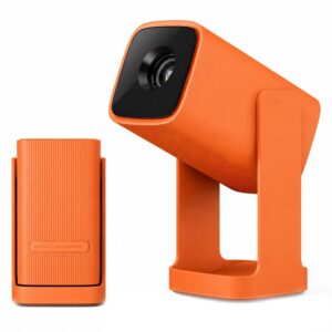 Projetor Portátil Wanbo Cube 1 350 Lumens HD Bivolt - Laranja - Imagen 3