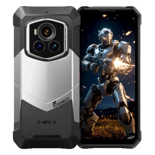 Smartphone Fossibot F107 Pro 5g 512gb 12gb Ram Dual Sim Pantalla 6.95" - Gris