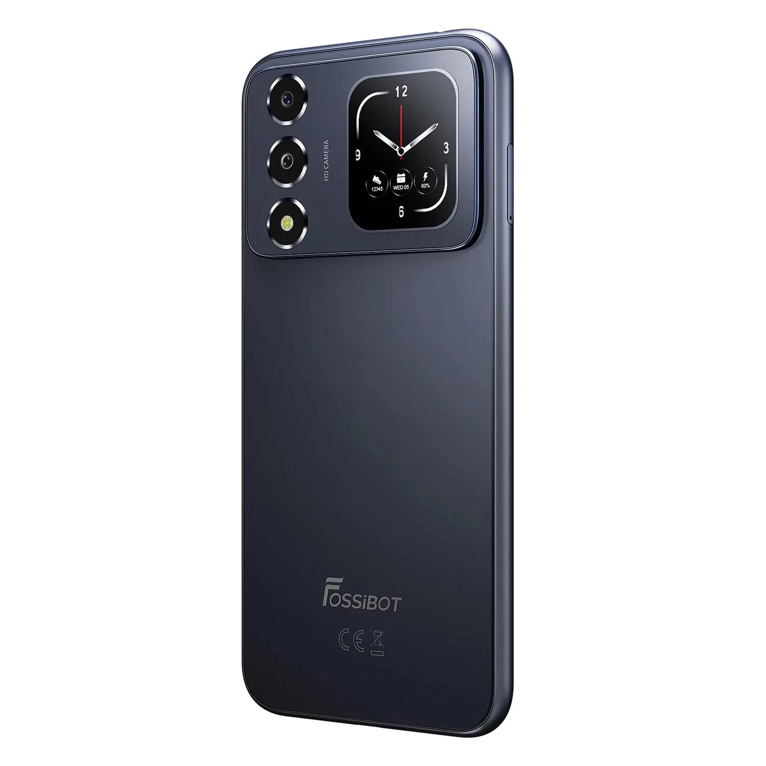 Smartphone Fossibot S7 128gb 4gb Ram Dual Sim Pantalla 6.9" - Negro - Imagen 4