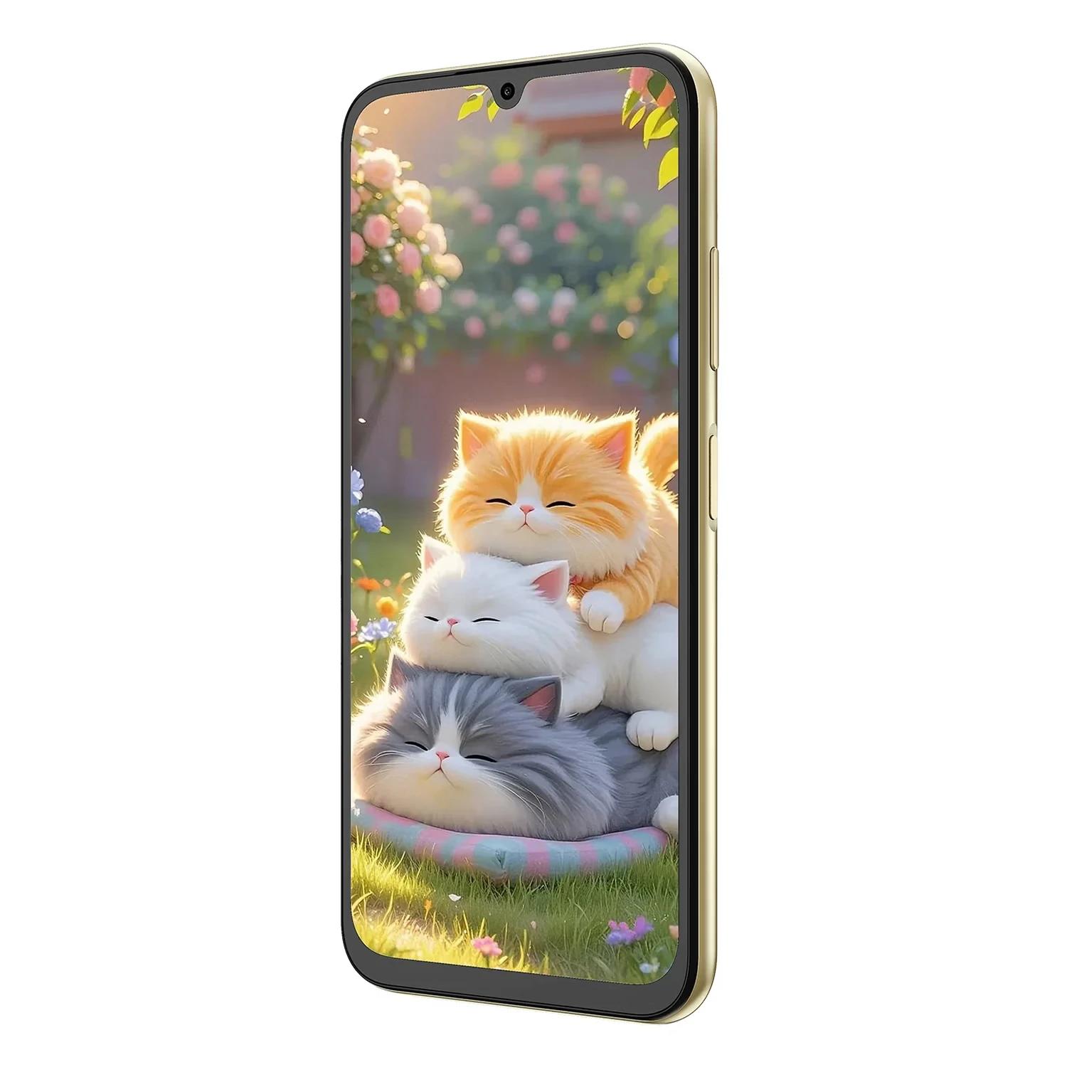Smartphone Fossibot S7 128gb 4gb Ram Dual Sim Pantalla 6.9" - Dorado - Imagen 2