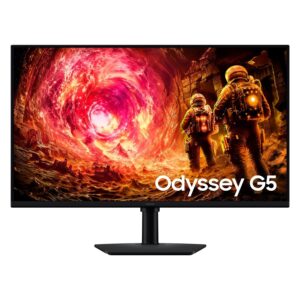 Monitor Gamer Samsung Odyssey G5 Ls32fg502enxza 32" Full Hd 180hz Ips - Negro