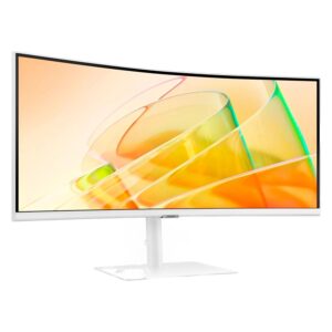 Monitor Samsung ViewFinity S6 LS34C654TANXGO 34" UWQHD Curvo 100Hz VA - Branco - Imagen 3