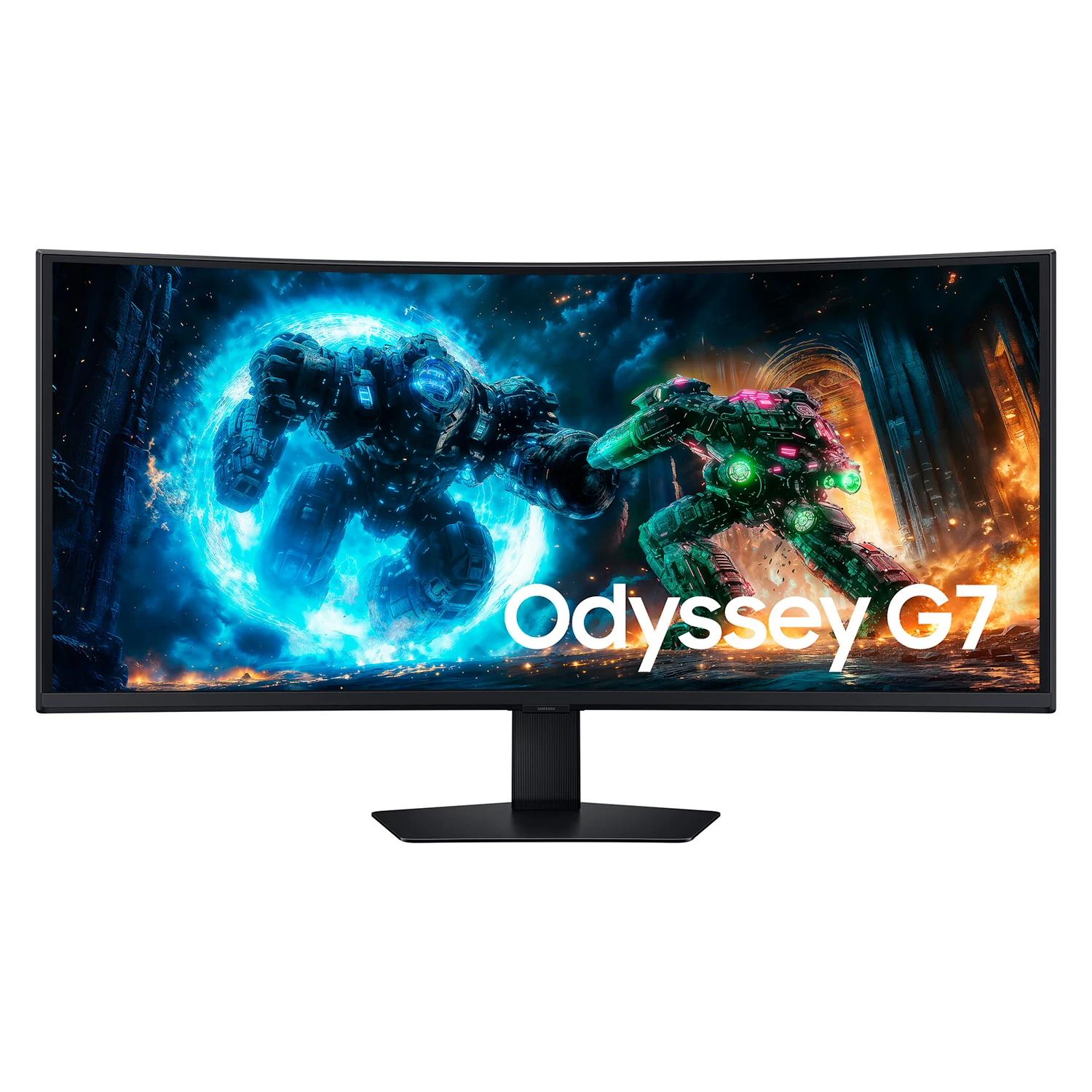 Monitor Gamer Samsung Odyssey G7 LS40FG756ENXZA 40" WUHD Curvo 180Hz VA - Preto