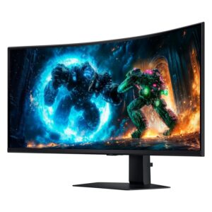 Monitor Gamer Samsung Odyssey G7 LS40FG756ENXZA 40" WUHD Curvo 180Hz VA - Preto - Imagen 2