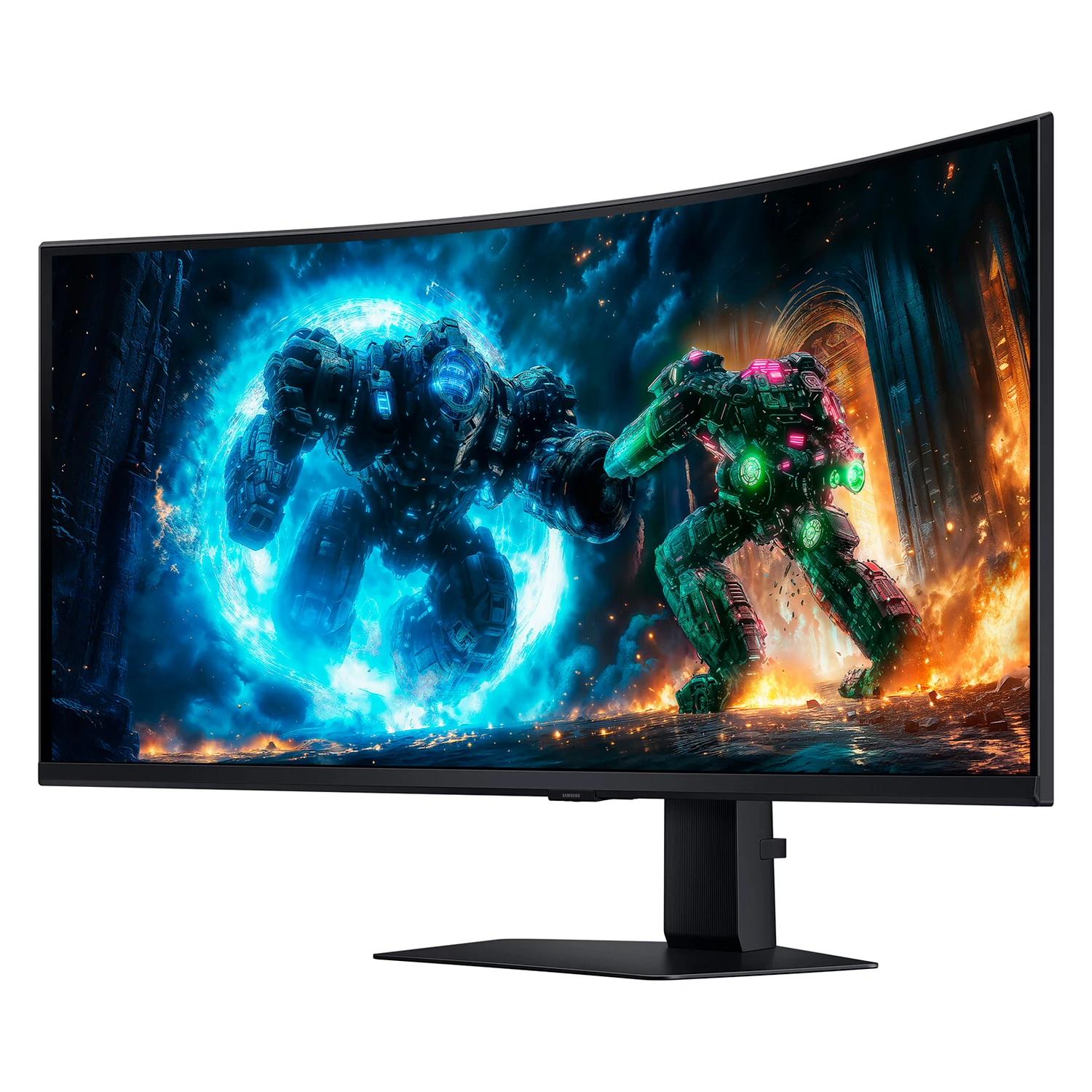 Monitor Gamer Samsung Odyssey G7 LS40FG756ENXZA 40" WUHD Curvo 180Hz VA - Preto - Imagen 2
