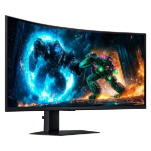 Monitor Gamer Samsung Odyssey G7 LS40FG756ENXZA 40" WUHD Curvo 180Hz VA - Preto - Imagen 3